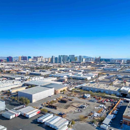Industrial drone photography Las Vegas by Rick Rowland