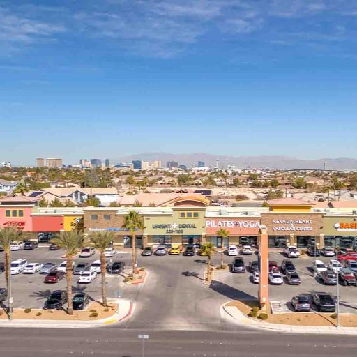 Retail drone photography Las Vegas by Rick Rowland