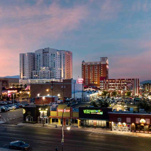 Commercial twilight property photography Las Vegas by Rick Rowland